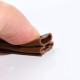 BOWSEN Self adhesive door sealing strip anti collision sound insulation wind break door bottom wind proof adhesive strip brown 20FT BOWSEN Self adhesive door sealing strip anti collision sound insulation wind break door bottom wind proof adhesive strip brown 20FT