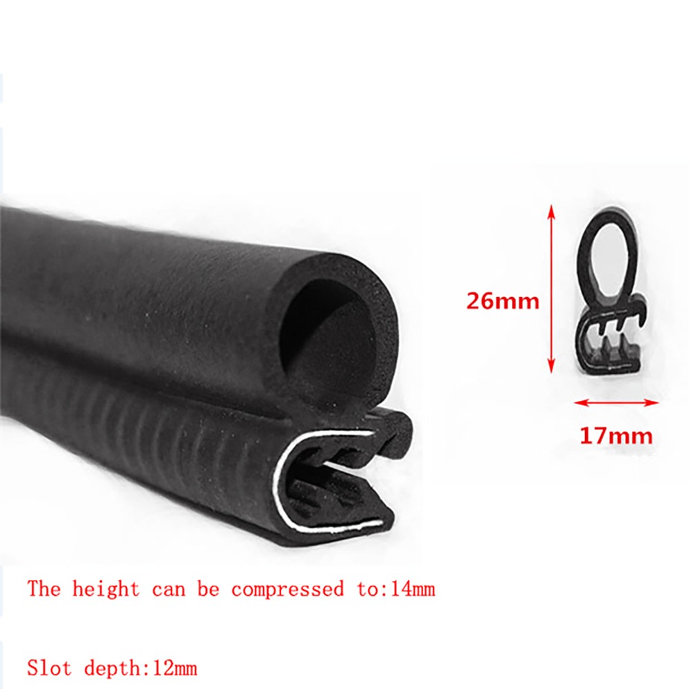 EPDM Waterproof and Antiaging Car Door Rubber Seals