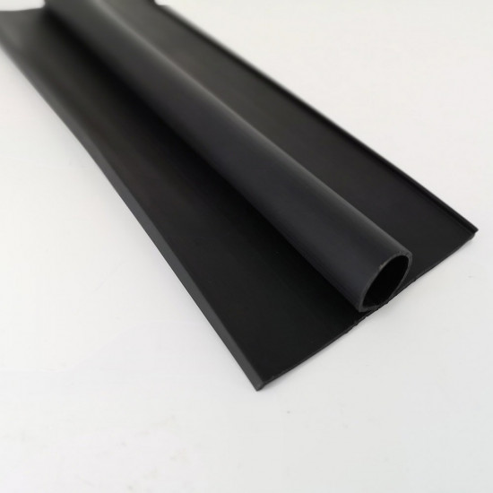 BOWSEN garage door bottome seal Weatherproof Weatherstrip Rubber Replacement Black