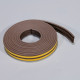 DSGL E-SHAPE self-adhesive gasket EPDM seal strip foam rubber FOR WINDOW/ DOOR/ CAR, BROWN (20FT) DSGL E-SHAPE self-adhesive gasket EPDM seal strip foam rubber FOR WINDOW/ DOOR/ CAR, BROWN (20FT)