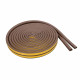 DSGL D-Shape Universal Rubber Seal Trim-PVC Material with Sensitive Adhesive for for Window/ Door/ Car, Brown (20ft) DSGL D-Shape Universal Rubber Seal Trim-PVC Material with Sensitive Adhesive for for Window/ Door/ Car, Brown (20ft)