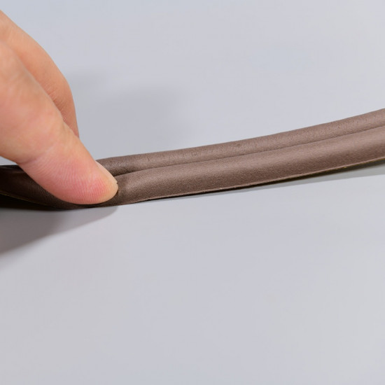 DSGL D-Shape Universal Rubber Seal Trim-PVC Material with Sensitive Adhesive for for Window/ Door/ Car, Brown (20ft) DSGL D-Shape Universal Rubber Seal Trim-PVC Material with Sensitive Adhesive for for Window/ Door/ Car, Brown (20ft)