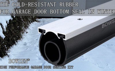 Bowsen garage door bottom seal Flexible testing