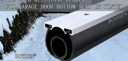 Bowsen garage door bottom seal Flexible testing